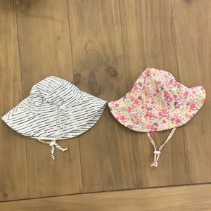 0-6 Months Twin Boy/Girl Sunhat